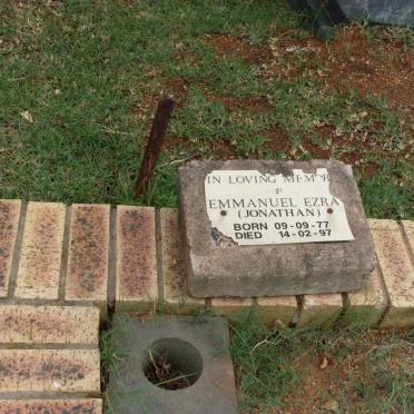 EMMANUEL EZRA 1977-1997