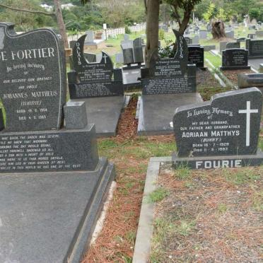 FORTIER Johannes Mattheus, de 1954-1983 :: FOURIE Adriaan Matthys 1928-1983