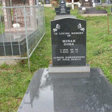 GOBA Minah 1935-2001