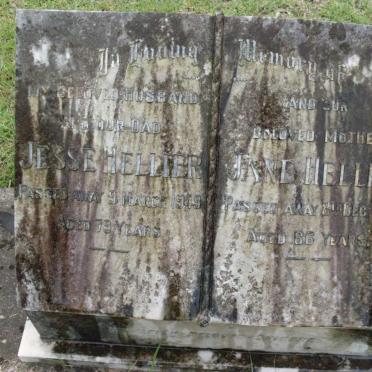 HELLIER Jesse -1949 &amp; Jane -1958