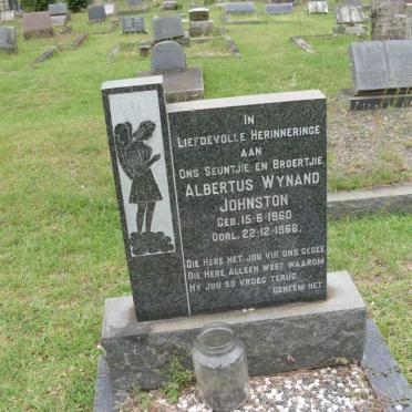 JOHNSTON Albertus Wynand 1960-1968