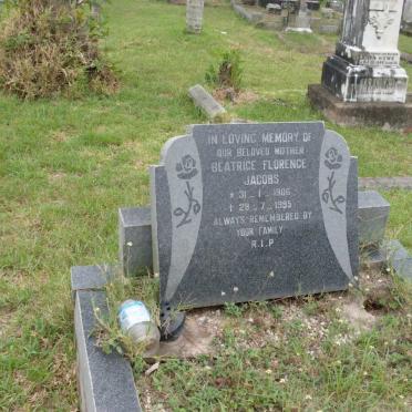 JACOBS Beatrice Florence 1906-1995