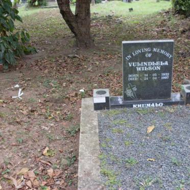 KHUMALO Vulindlela Wilson 1932-1997