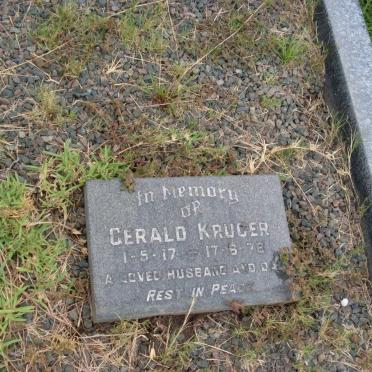 KRUGER Gerald 1917-1978