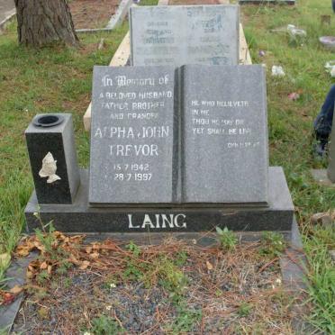 LAING Alpha John Trevor 1942-1997