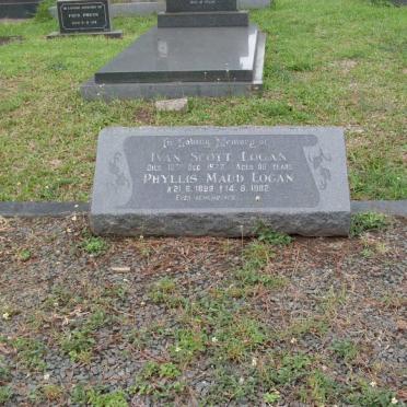 LOGAN Ivan Scott -1972 &amp; Phyllis Maud 1899-1982