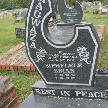 MAGWAZA Siphele Brian 1970-1997 :: MHLONGO Jerome Mbhele 1922-2003