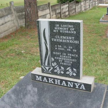 MAKHANYA Clement Thembinkosi 1958-2001