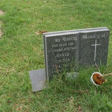 NAIDOO David Chinia 1958-