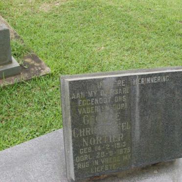 NORTIER George Christoffel 1913-1975