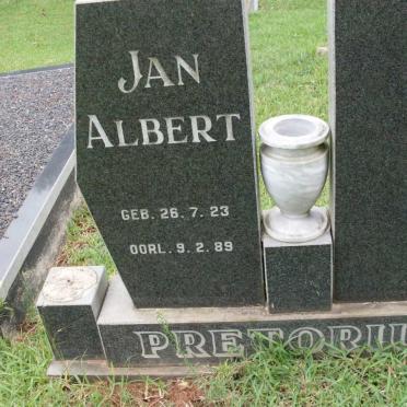 PRETORIUS Jan Albert 1923-1989