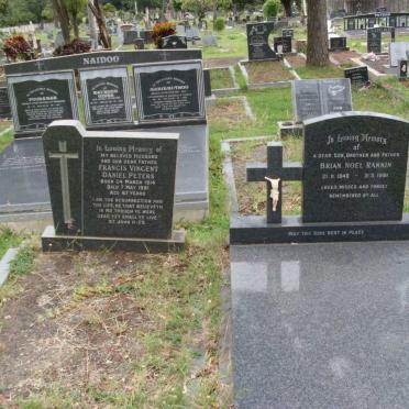 PETERS Francis Vincent Daniel 1914-1981 :: RANKIN Brian Noel  1948-1981