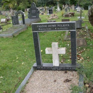 POLAYYA Henry 1936-1999