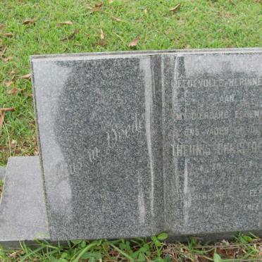 ROFFE Theunis Christoffel 1917-1982