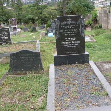 ROBERTS Johannes -1974 &amp; Catherine -1999 :: BALIA Ambrose -1868