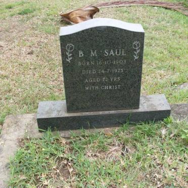 SAUL B.M 1903-1975