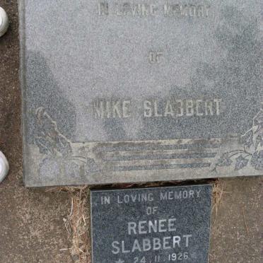 SLABBERT Mike &amp; Reneé 1926-1989