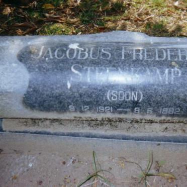 STEENKAMP Jacobus Frederick  1921-1982