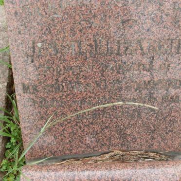 SYMMONDS Jessie Elizabeth -1958