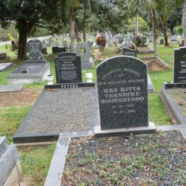 SOOBRAYLOO Rita Thandiwe 1954-1999