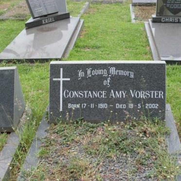 VORSTER Constance Amy 1910-2002