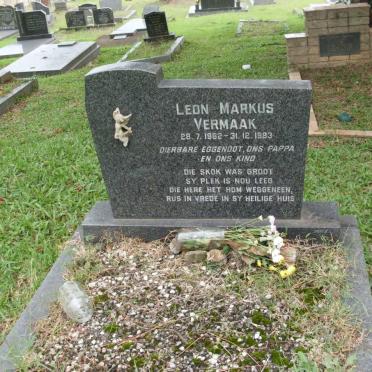 VERMAAK Leon Markus 1962-1983