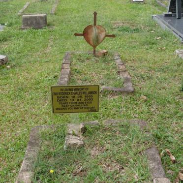 WILLIAMSON Ray Roderick Charles 1960-2002