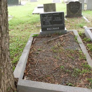 WAGENAAR Gert Johannes Petrus 1916-1980 :: PEARCE Lynette Elvira 1948-