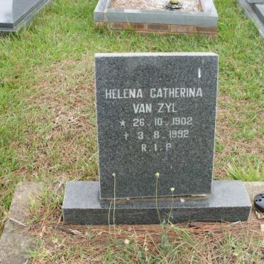 ZYL Helena Catharina, van 1902-1992