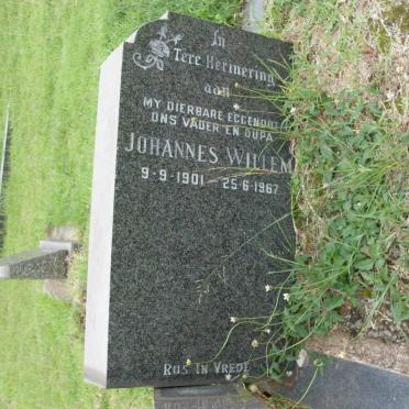 ? Johannes Willem 1901-1967