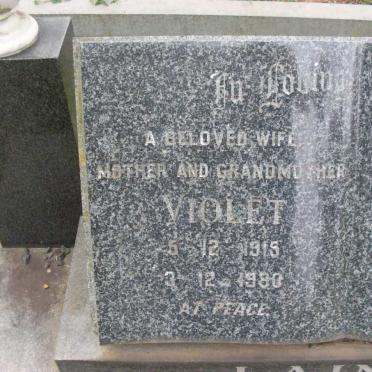 ? LAING Violet 1915-1980