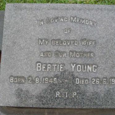 YOUNG Bertie 1949-1975