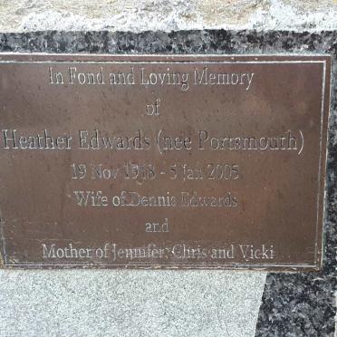 EDWARDS Heather nee PORTSMOUTH 1918-2005