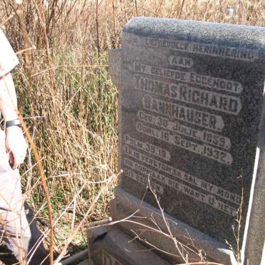 DANNHAUSER Thomas Richard 1859-1932