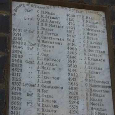 10. British Memorial