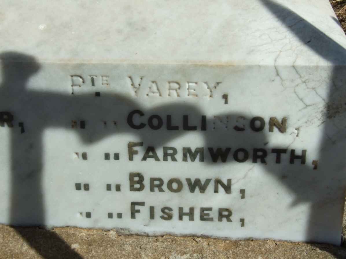 Memorial - List of names