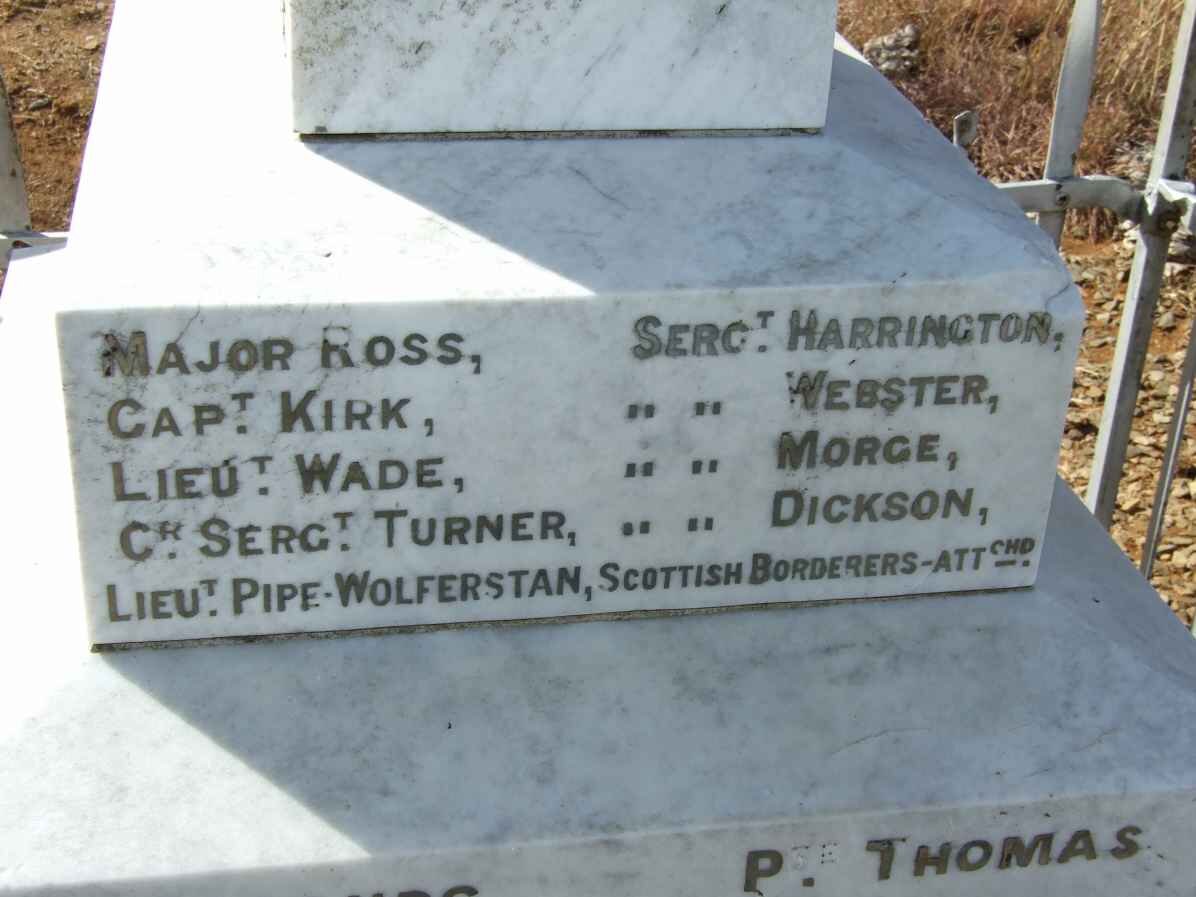 Memorial - List of names
