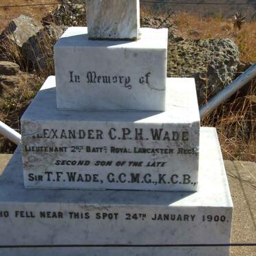 WADE Alexander C.P.H. -1900