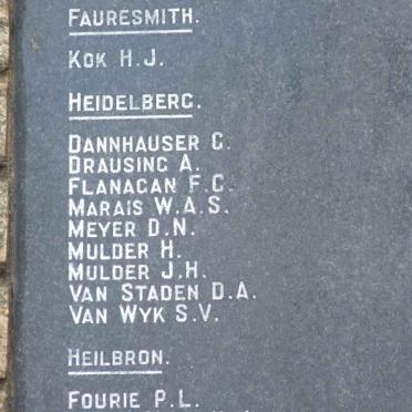 10. Plaque with list of names