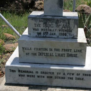 AVA, The Earl of -1900