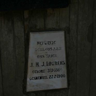 LOURENS J.N.J. 1860-1900