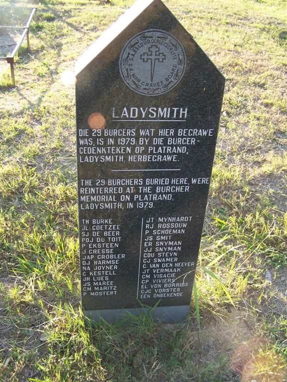 19. Burgher memorial