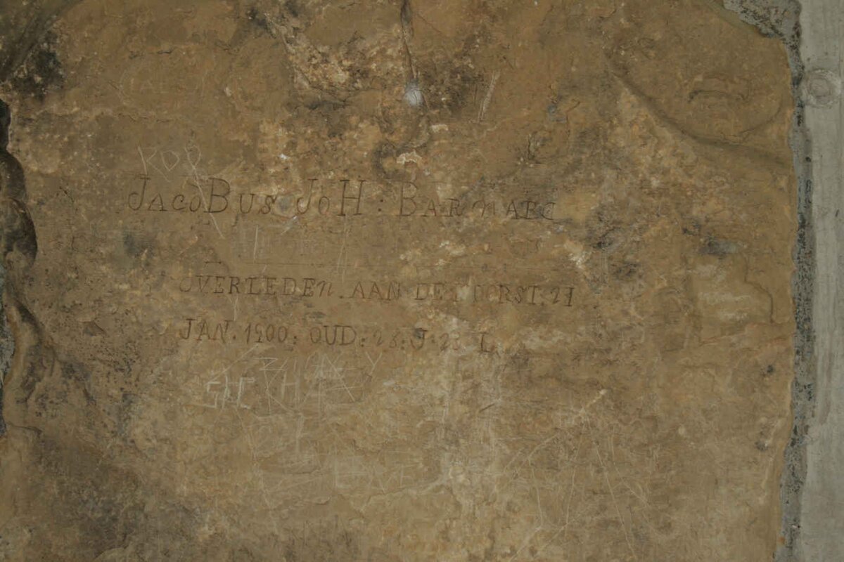 BARNARD Jacobus J. -1900