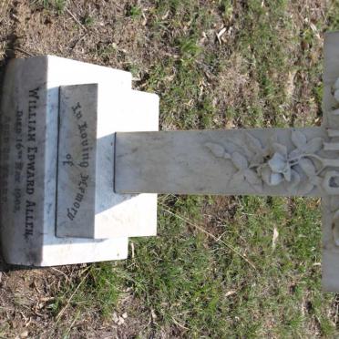 ALLEN William Edward -1903