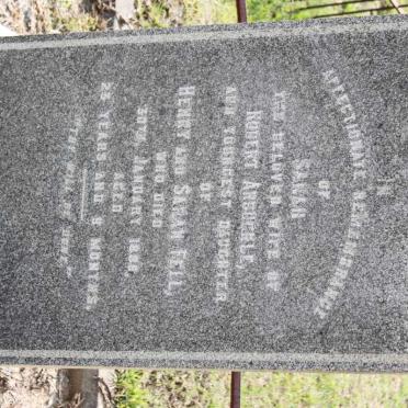 ARBUCKLE Sarah nee FELL 1861-1885