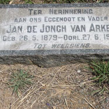 ARKEL Jan, de Jongh van 1879-1950 