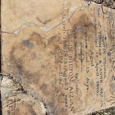 ALLAN Edwin George -1861 :: ALLAN Lillie Hilton -1875