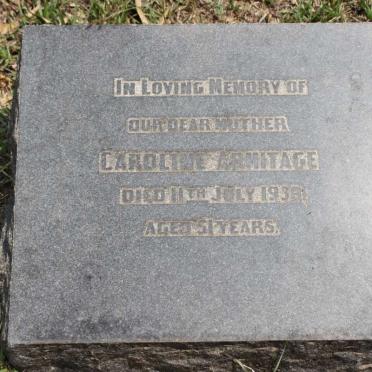 ARMITAGE Caroline -1930