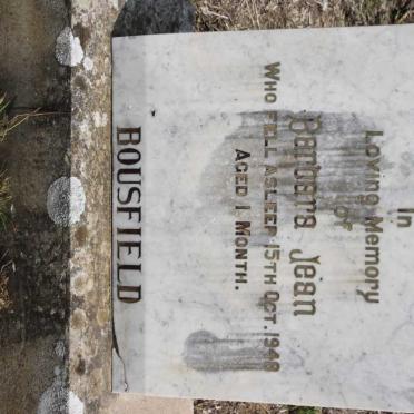 BOUSFIELD Barbara Jean -1948