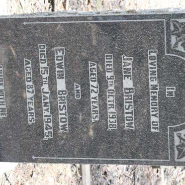 BRISTOW Edwin -1945 &amp; Jane -1938